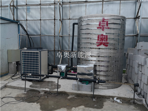 江蘇興廈建設工地空氣能熱水順利竣工