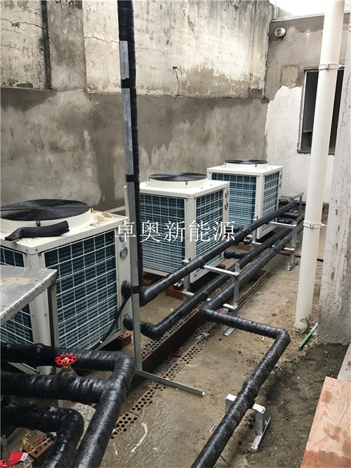 徐州藍絲帶月子中心10噸空氣能熱水工程